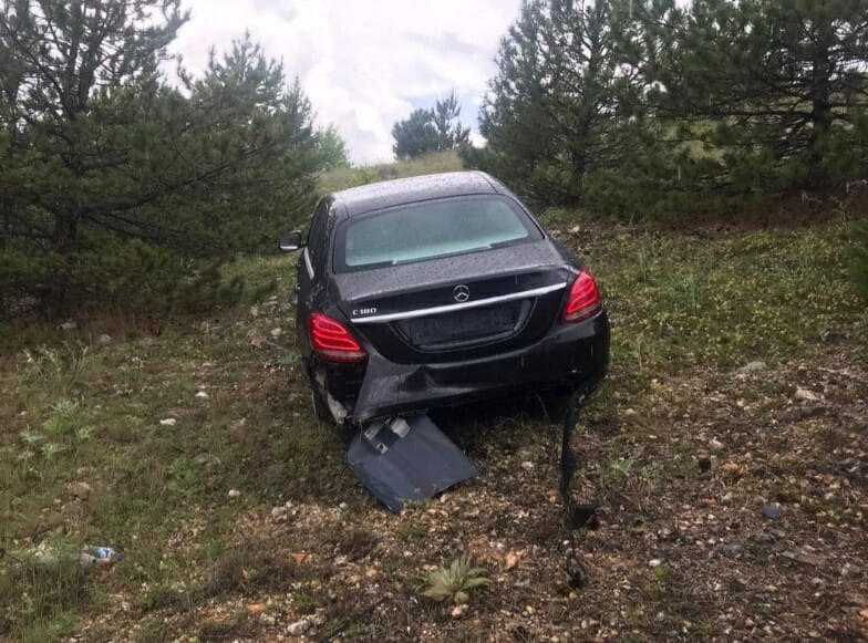 Metehan Küpçü Ankara yolunda kaza yaptı