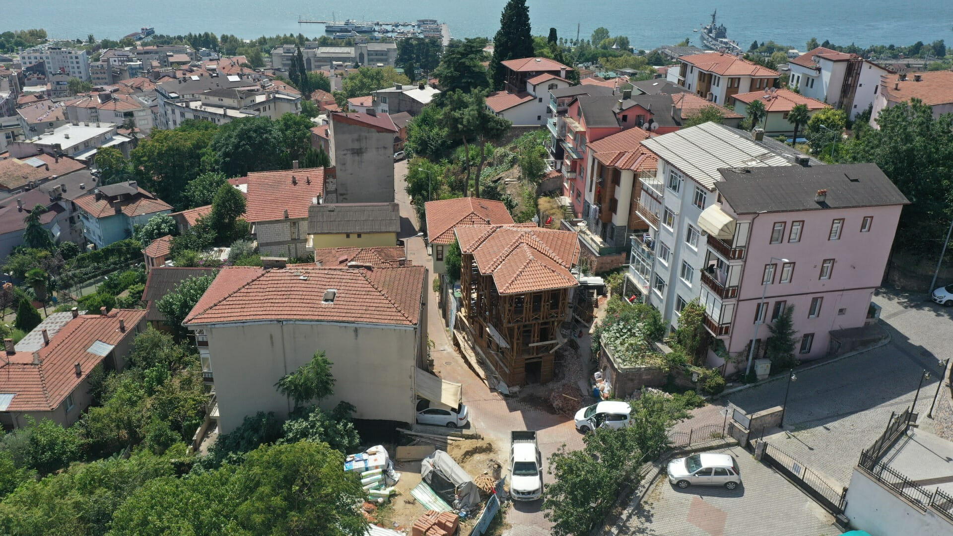 Kocaeli'nin tarihsel mirası... Kortel Konağı küllerinden yeniden doğuyor! - Resim : 3