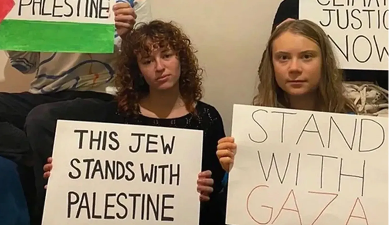 İsveçli çevre aktivisti Thunberg, Filistin’e destek için grev başlattı