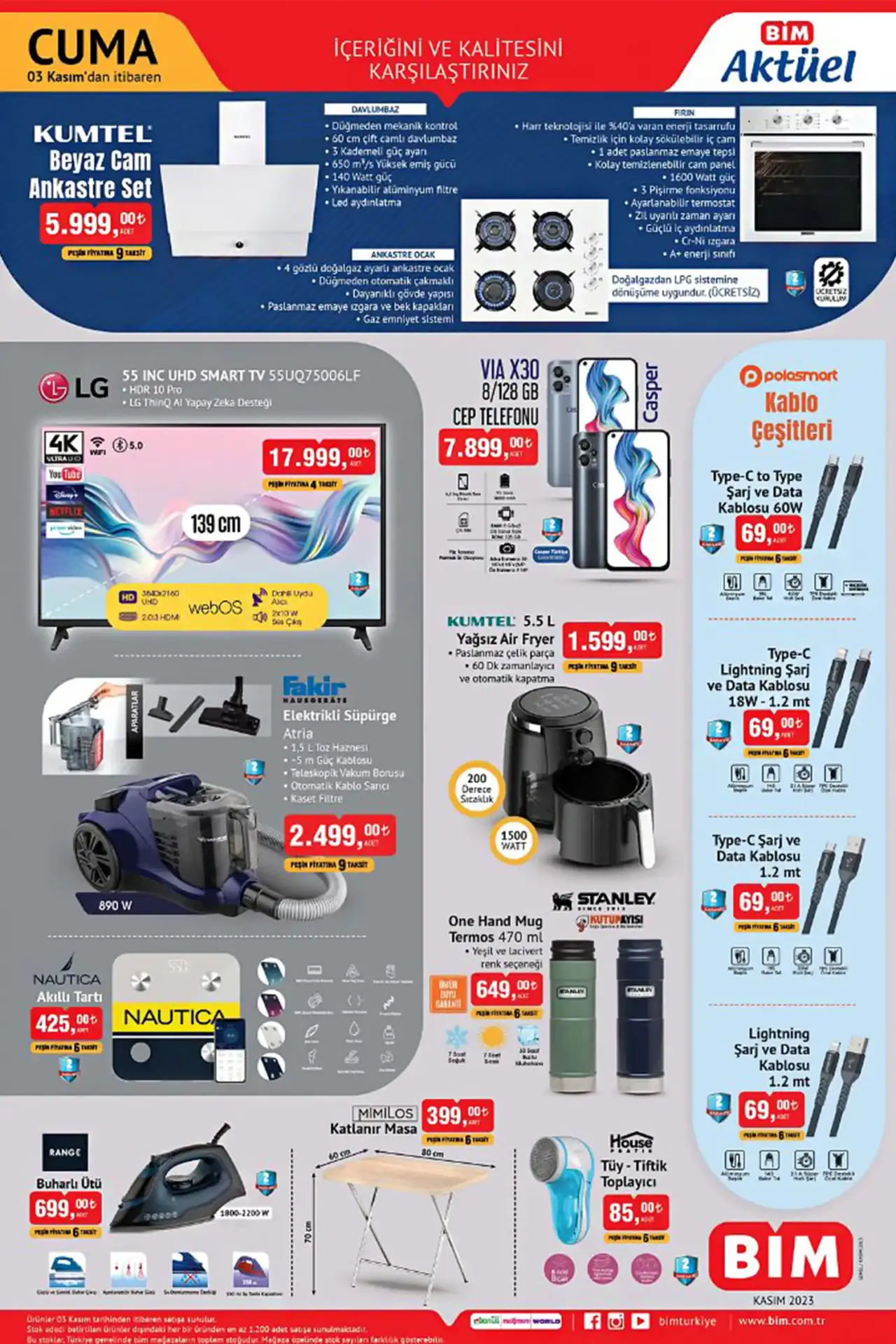 BİM Katalog 3 Kasım 2023: BİM Katalog Bu Hafta Stanley 470 ml Termos 649 TL! - Resim : 1