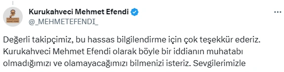 Kurukahveci Mehmet Efendi Kimin? İsrail Malı Mı? Kurukahveci Mehmet Efendi Twitter - Resim : 2
