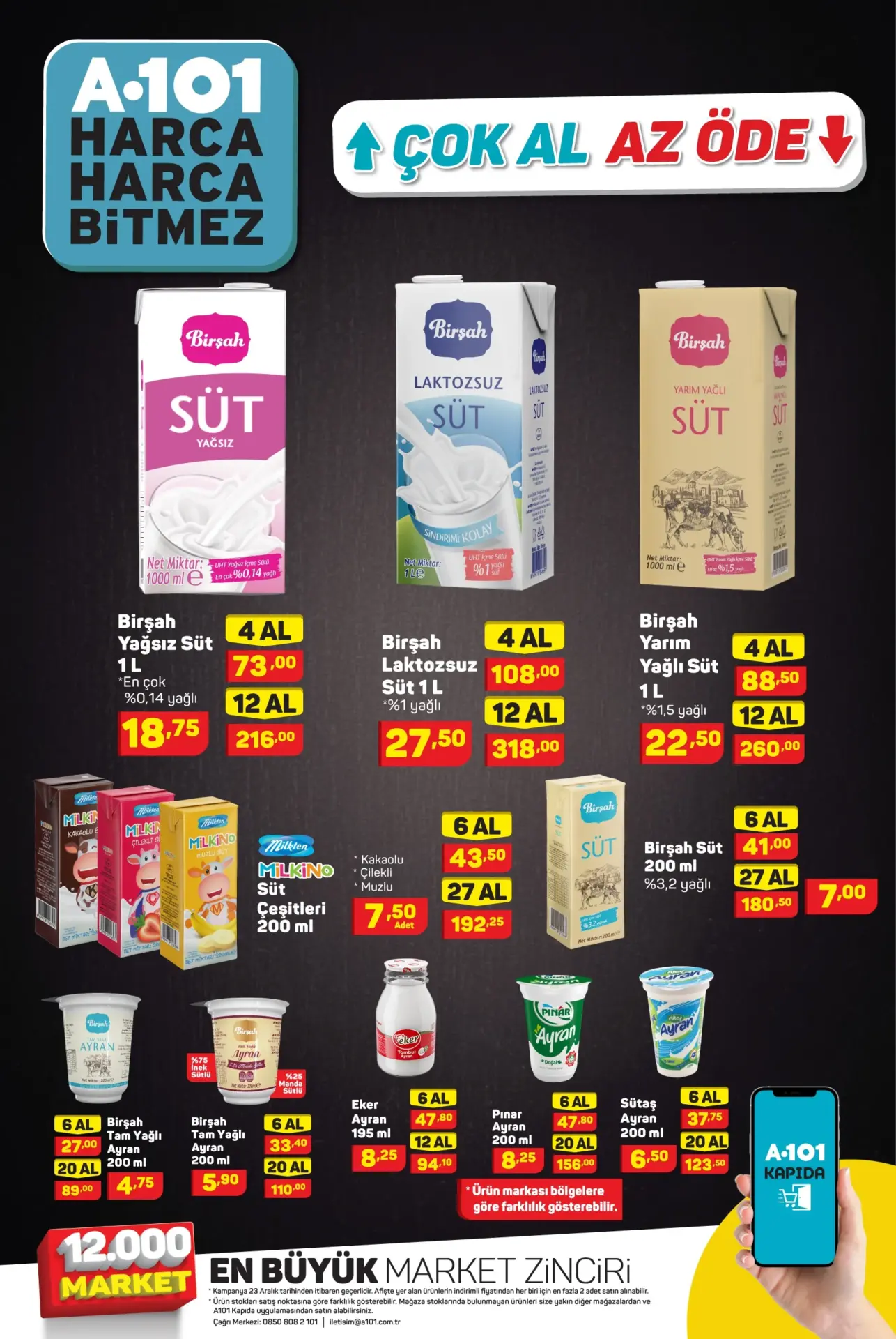 23 Aralık A101 Kataloğu 2023: A101 Hafta Sonu Selpak Papia Tuvalet Kağıdı 64,50 TL! A101 Hafta Sonu Çay Ve Mercimek Kaçmaz Fiyat - Resim : 4