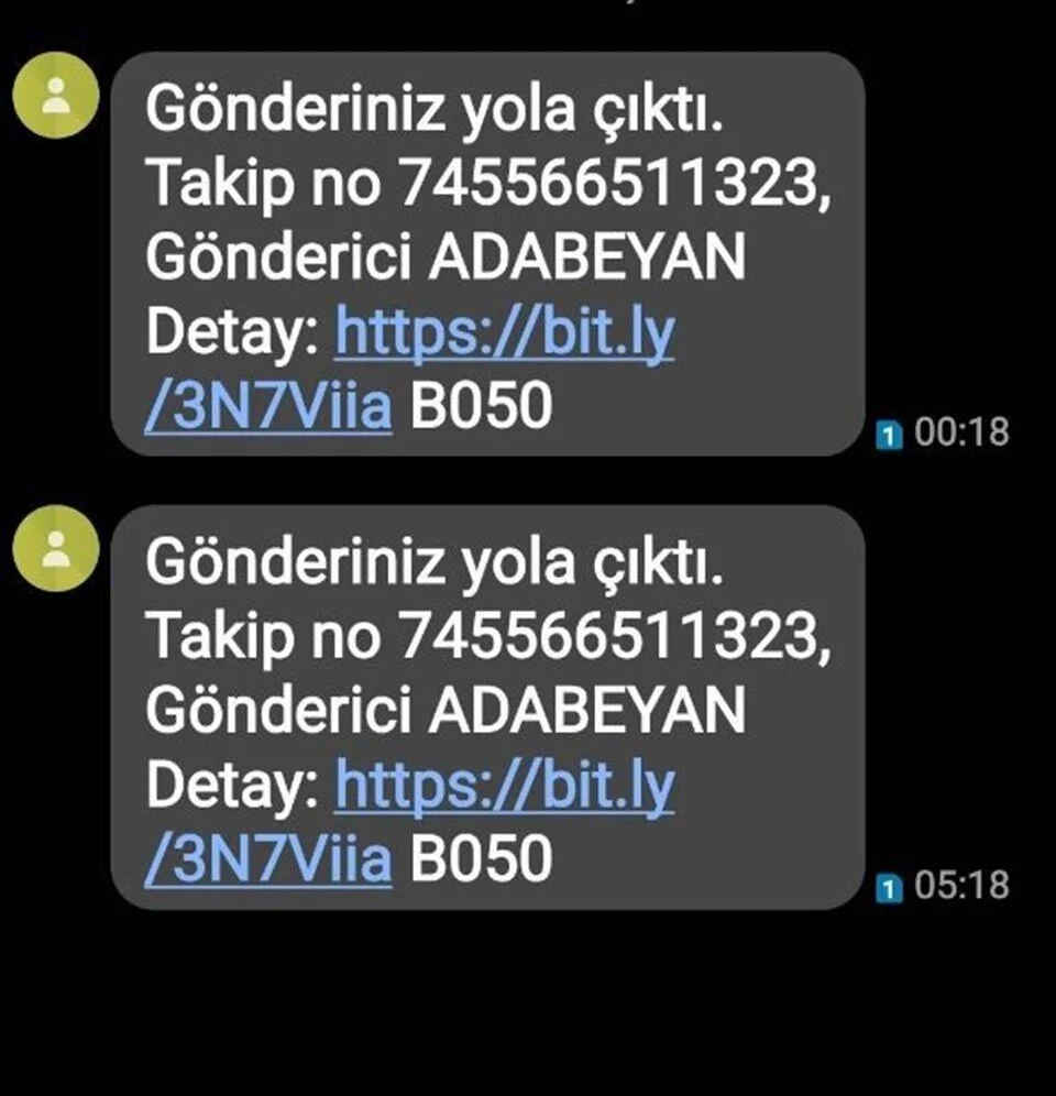 Adabeyan Kargo Dolandırıcılığı Nedir? Ada Beyan Mesaj Linke Tıkladım! Ada Beyan Linke Tıkladım Ne Yapmalıyım? - Resim : 1