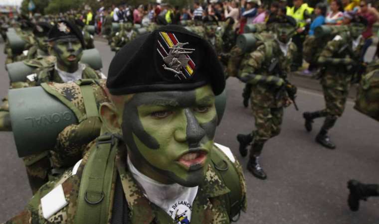 Kolombiya’da yaşanan çatışmada 4 asker vefat etti