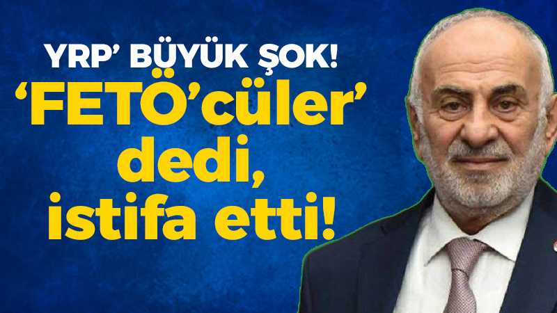 Yeniden Refah Partisi Genel Sekreteri ve İstanbul Milletvekili Suat Pamukçu şok sözlerle istifa etti!