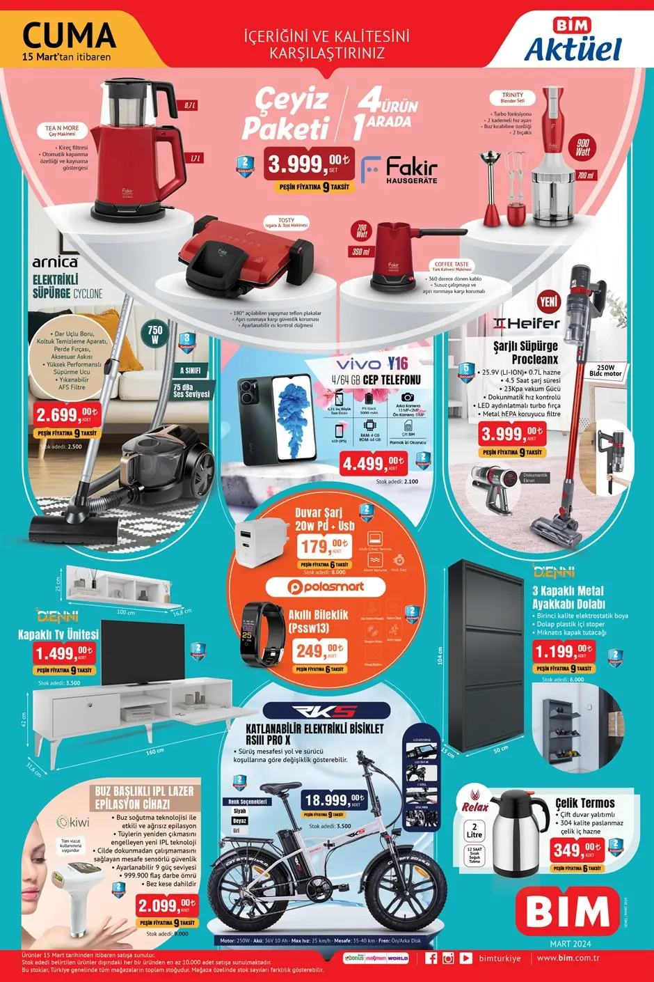 BİM AKTÜEL 15 MART 2024 CUMA AFİŞİ GELDİ: 15 Mart Cuma BİM HP Laptop 27.999 TL Fiyatla Satışta! BİM Aktüel 15 Mart 2024 Kumtel Vakum Makinesi 899 TL Son Fiyat - Resim : 2