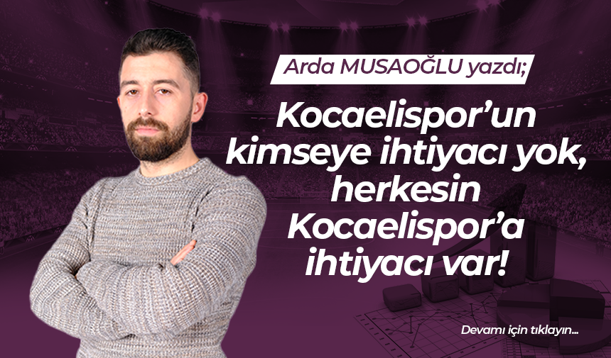 Kocaelispor 8’i Mustafa Gürsel