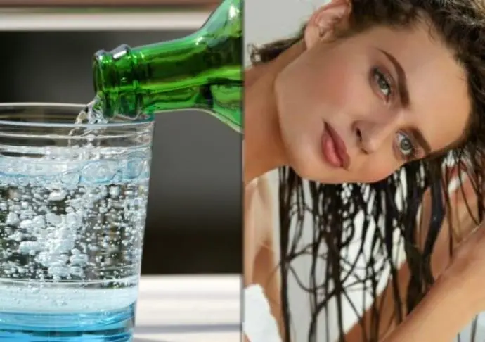 Saç İçin Maden Suyu Kürü Nasıl Yapılır? - Resim : 1