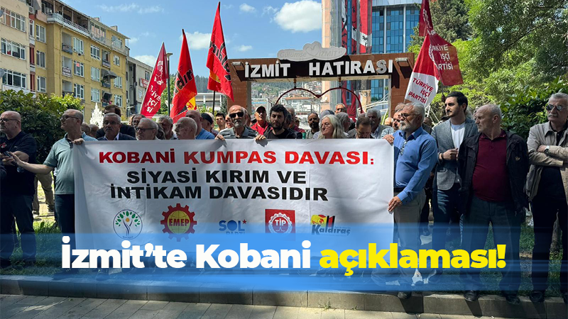 İzmit’te Kobani açıklaması! CHP’li Gençtürk: Demirtaş’ın değil Cumhuriyet’in yarası