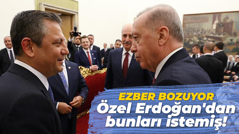 Özgür Özel ezber bozdu: Erdoğan’dan işte bunu istemiş! Muhalefette yıllardır görülmeyen bir yaklaşım…
