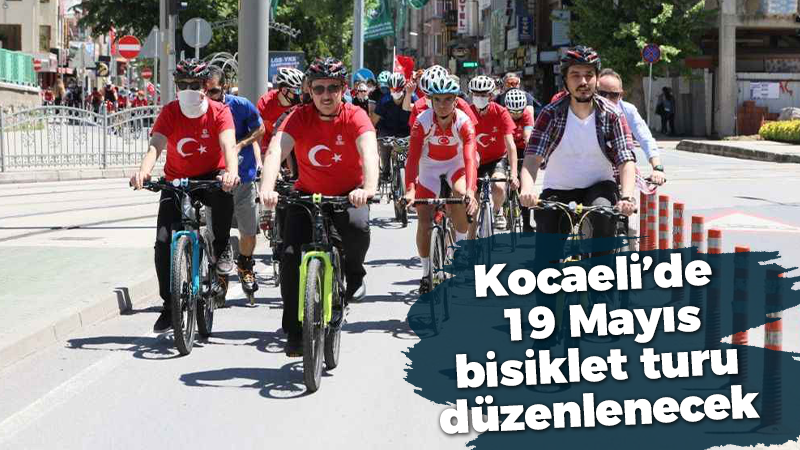 Kocaeli Büyükşehir Belediyesi, 19 Mayıs için bisiklet turu düzenliyor