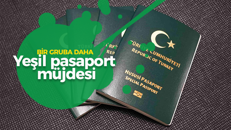 Erdağan’dan yeşil pasaport müjdesi