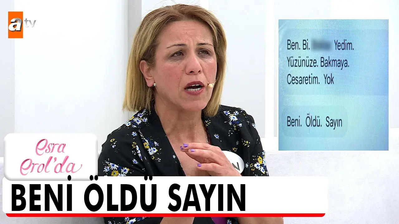 Eşini arayan kadın Esra Erol’da feryat etti, herkesi gözyaşlarına boğdu: “Yüzüne bakmaya cesaretim yok” - Resim : 1