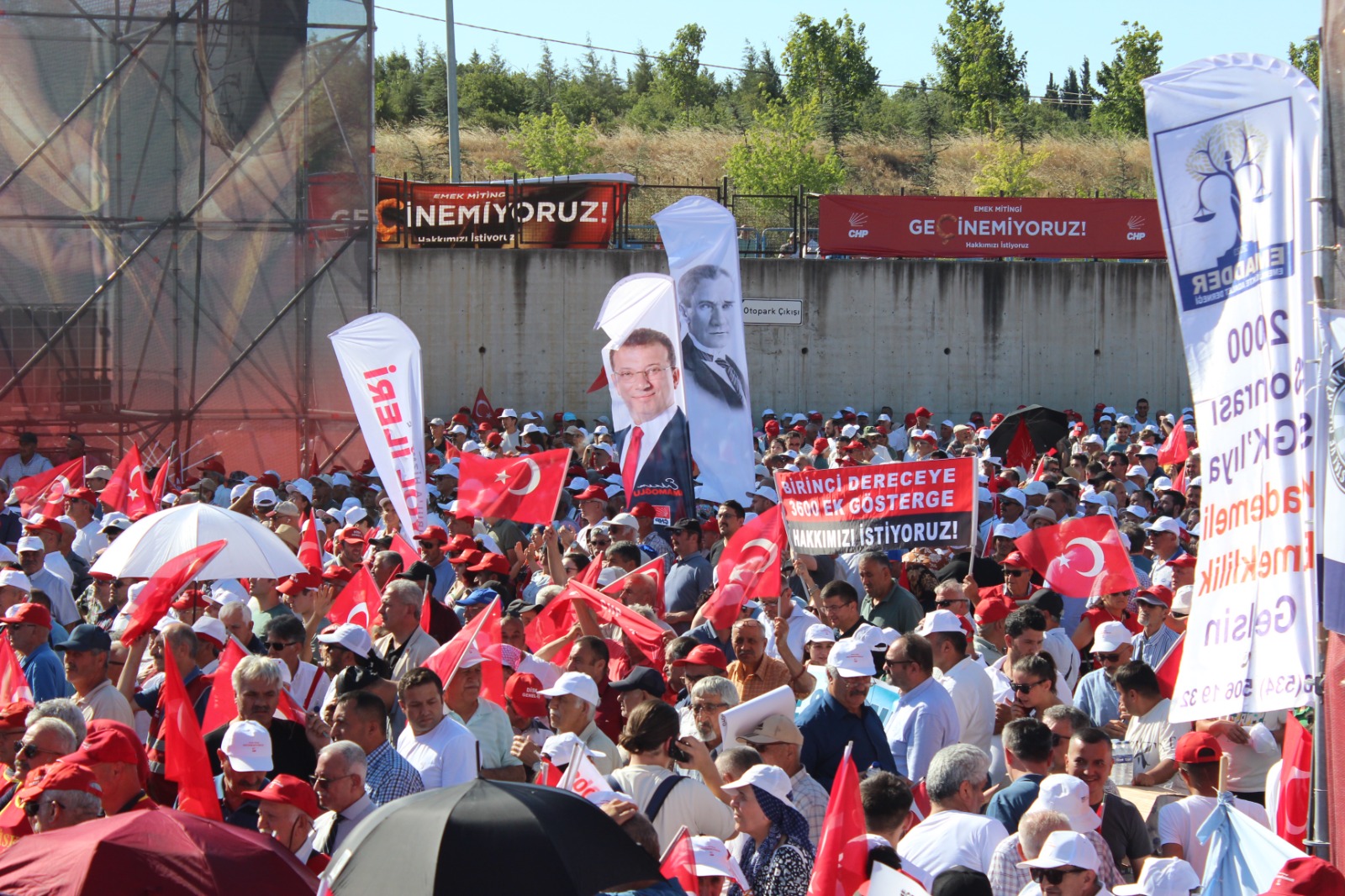 Gebze Emek Mitingi'ne hazır - Resim : 17