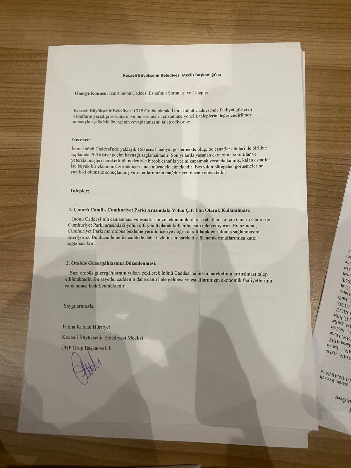 Mecliste gündem İnönü Caddesi esnafı - Resim : 3