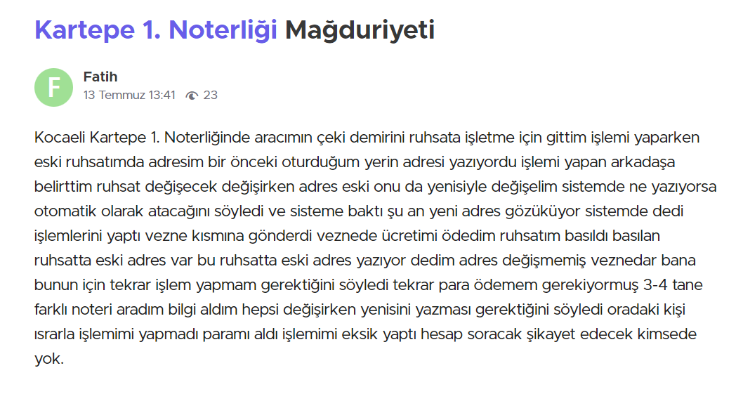Kocaeli Kartepedeki kurum vatandaşın parasını aldı işlemlerini tamamlamadı - Resim : 1