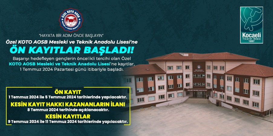 KOTO'da kayıtlar başladı: Son gün 5 Temmuz - Resim : 1