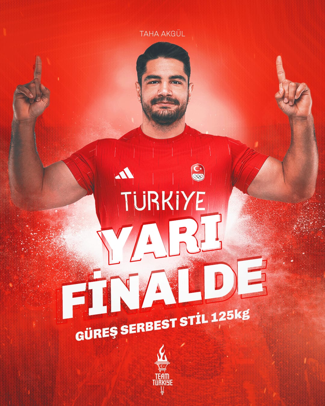 Taha Akgül, Macar'ı harcadı, yarı finale kaldı! "8-0" - Resim : 1