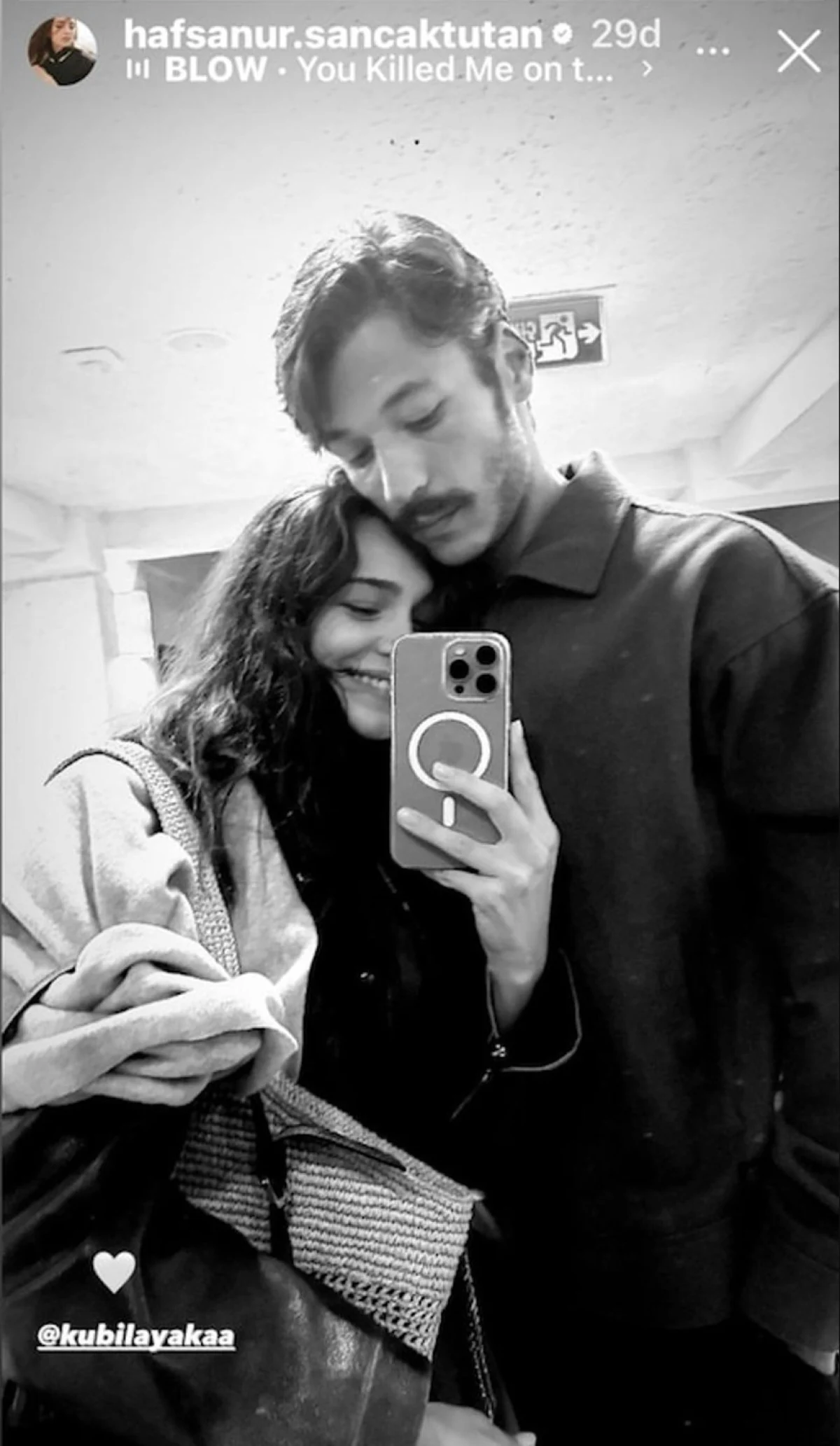 Hafsanur Sancaktutan'dan Kubilay Aka'ya kalpli fotoğraf - Resim : 1