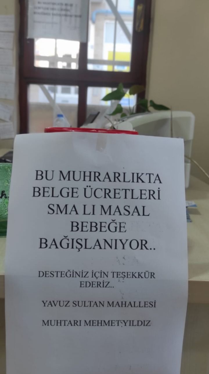 Muhtardan örnek davranış: Bağışlıyor - Resim : 1