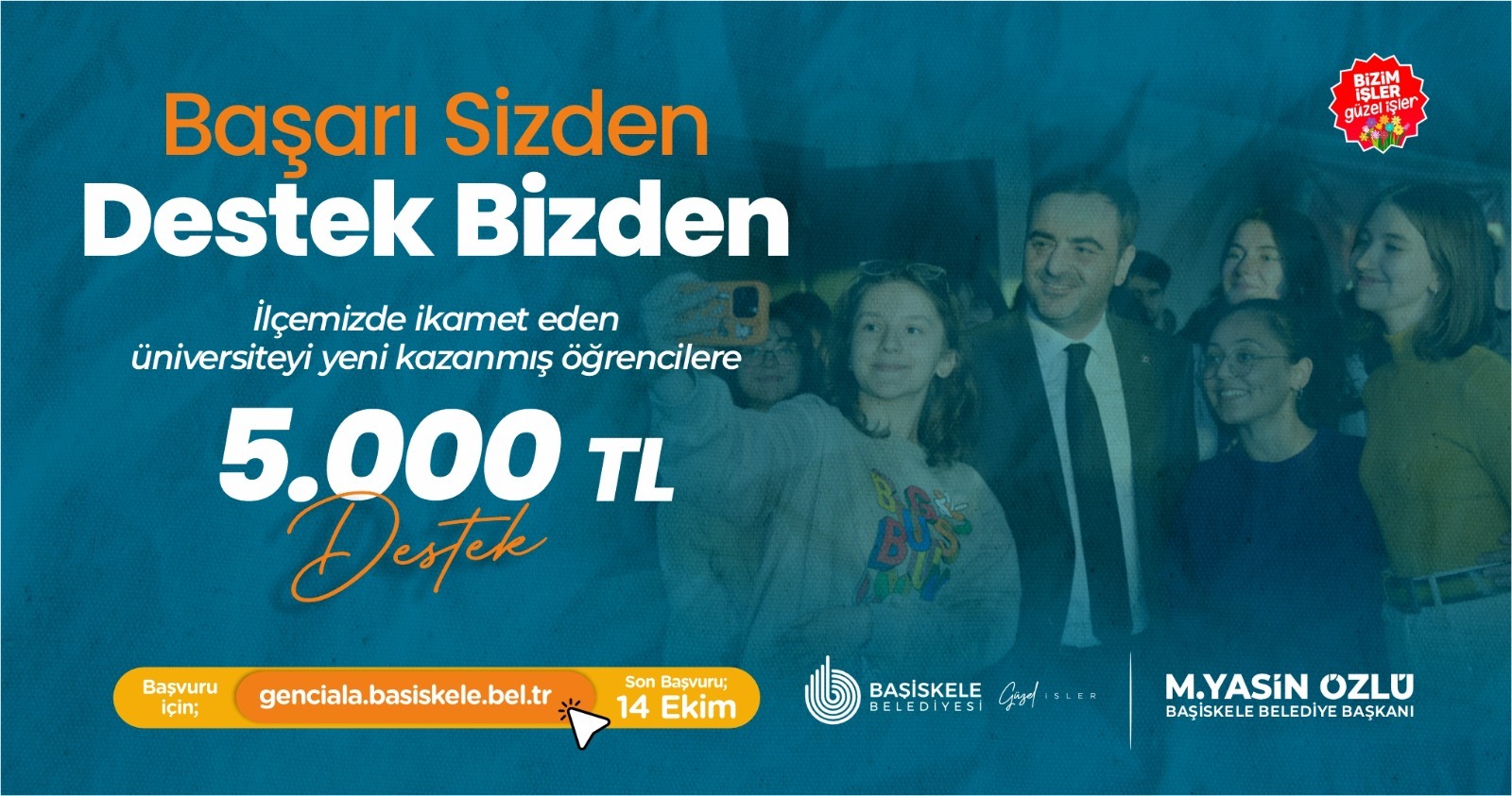 Başiskele Belediyesi’nden üniversite öğrencilerine 5 bin TL! Şartlar açıklandı - Resim : 1